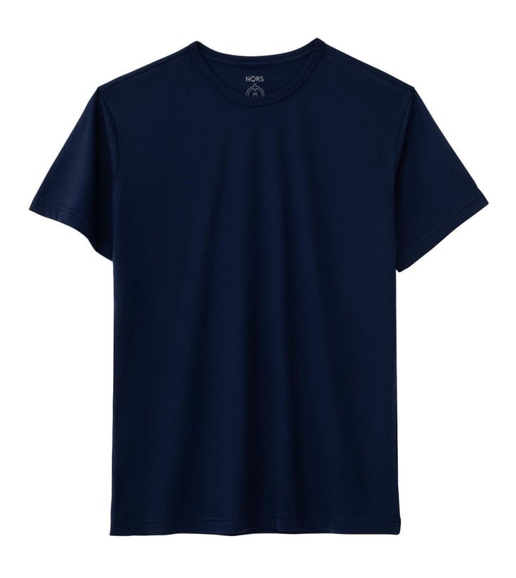 Regular Bisiklet Yaka Tshirt - Lacivert